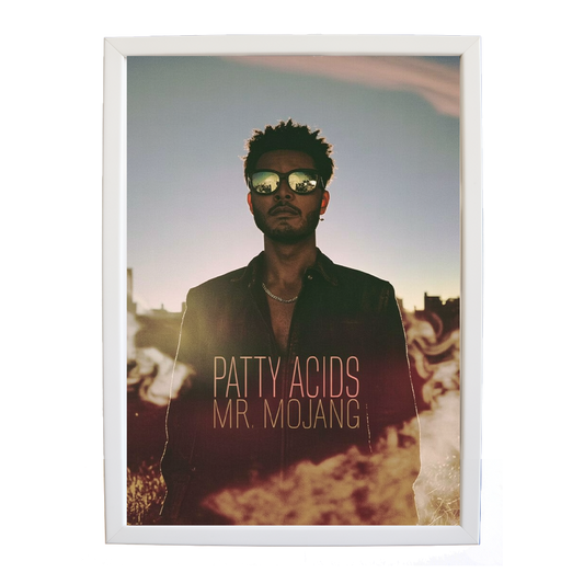 Mr Mojang – Music Art Poster – wall art print – Patty Acids – Dark Pop / R&B. electronic, ambient pop, cinematic
inspired by The Weeknd – Music Stag