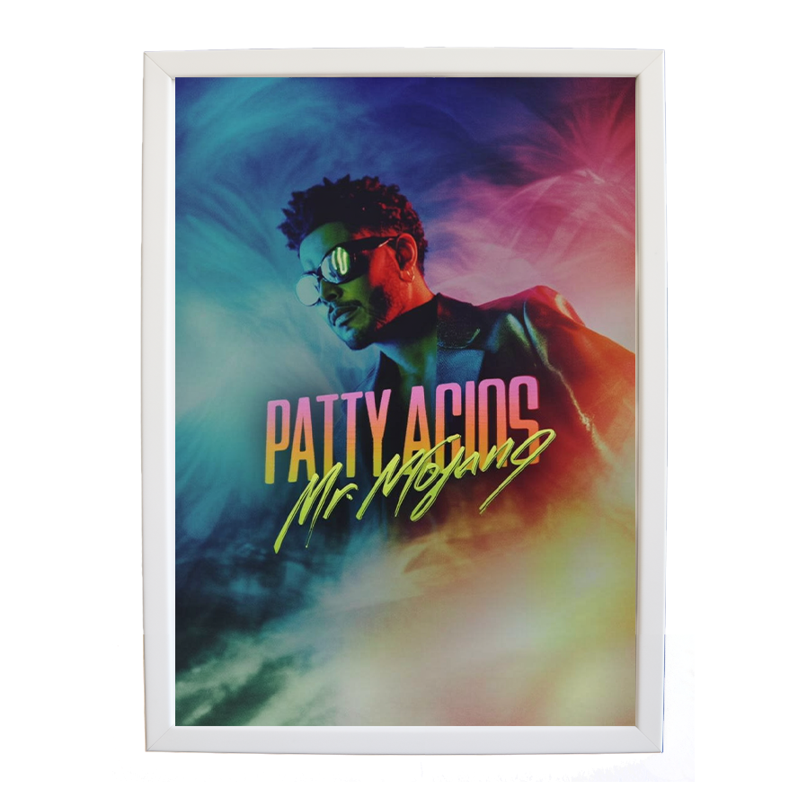 Mr Mojang – Soundwave Wall Print – wall art print – Patty Acids – Dark Pop / R&B. electronic, ambient pop, cinematic
inspired by The Weeknd – Music Stag