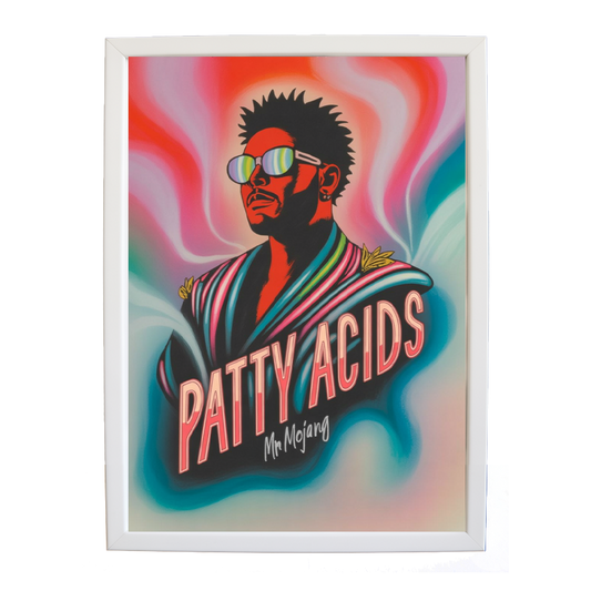 Mr Mojang – Home Music Decor Print – wall art print – Patty Acids – Dark Pop / R&B. electronic, ambient pop, cinematic
inspired by The Weeknd – Music Stag