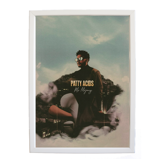Mr Mojang – Abstract Music Art – wall art print – Patty Acids – Dark Pop / R&B. electronic, ambient pop, cinematic
inspired by The Weeknd – Music Stag