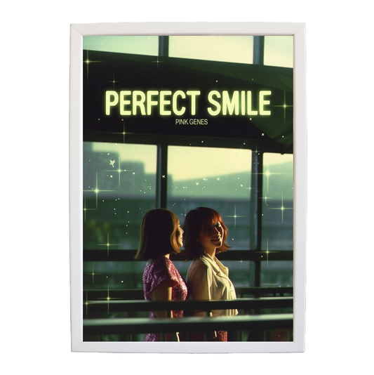 Pink Genes – Music Decor Print – wall art print – Perfect Smile – k-pop, dance-pop and electronic female duo – Music Stag