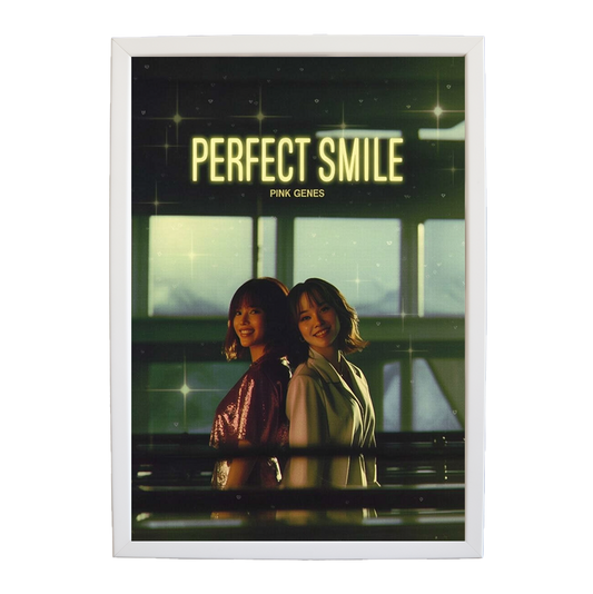 Pink Genes – Music Wall Art Print – wall art print – Perfect Smile – k-pop, dance-pop and electronic female duo – Music Stag