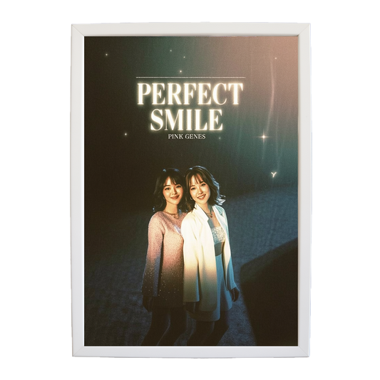 Pink Genes – Home Music Decor Print – wall art print – Perfect Smile – k-pop, dance-pop and electronic female duo – Music Stag
