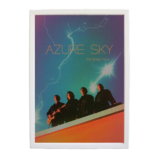The Money Talk – Creative Music Art Poster – wall art print – Azure Sky – rock, indie rock and alt rock – Music Stag