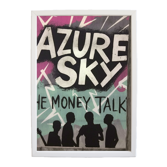 The Money Talk – Song Inspired Art Print – wall art print – Azure Sky – rock, indie rock and alt rock – Music Stag