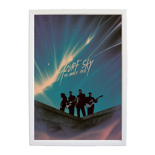 The Money Talk – Home Music Decor Print – wall art print – Azure Sky – rock, indie rock and alt rock – Music Stag