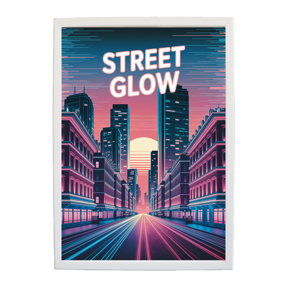 Neon Pulse Boulevard - Street Glow 12 (Cyber Glow Series)