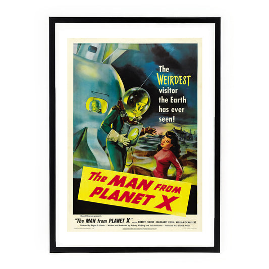The Man from Planet X (1951) Vintage Movie Poster