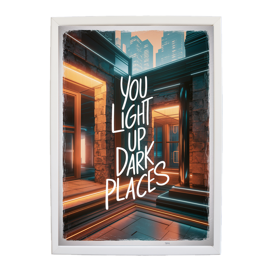 Neon Passage - You Can Light Up Dark Places (Cyber Glow Series #12)