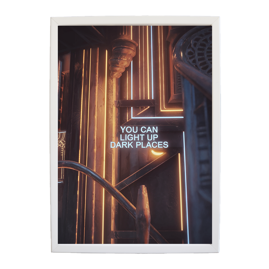 Skyline Dreams - You Can Light Up Dark Places (Cyber Glow Series #13)