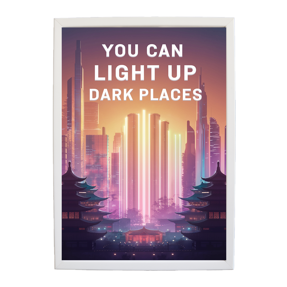 Skyline Glow – You Can Light Up Dark Places (Cyber Glow Series #16)