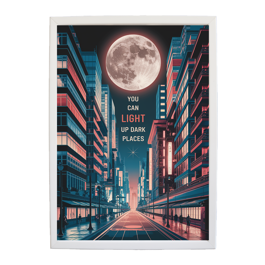 Cyber Glow District - You Can Light Up Dark Places (Cyber Glow Series #6)