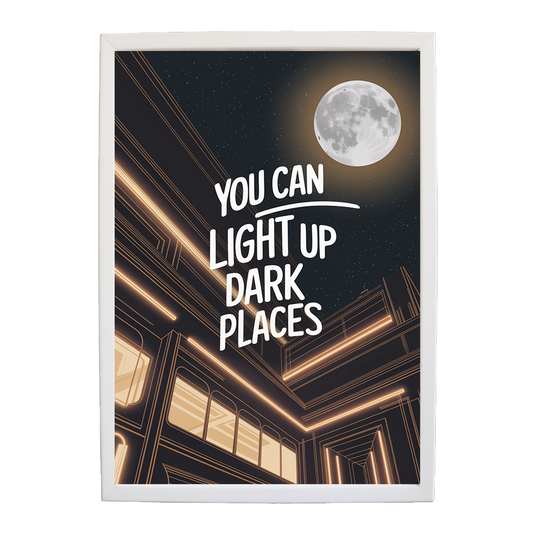 Golden Reflections - You Can Light Up Dark Places (Cyber Glow Series #7)